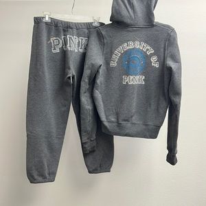 Gray Sweatsuit Outfit